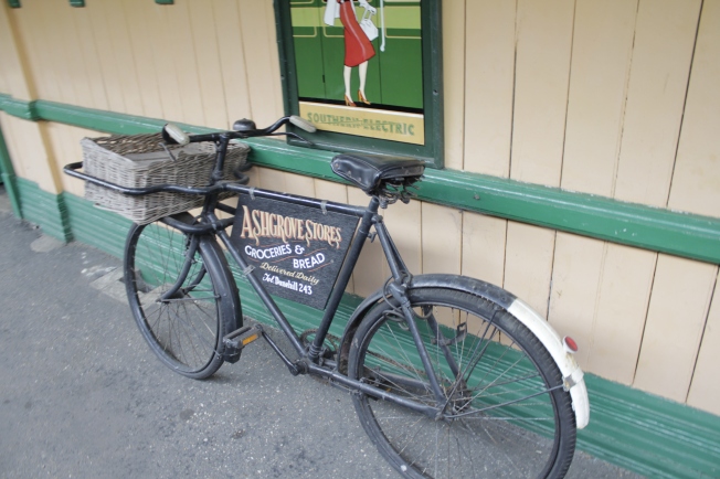 old bike at Horstead Keynes